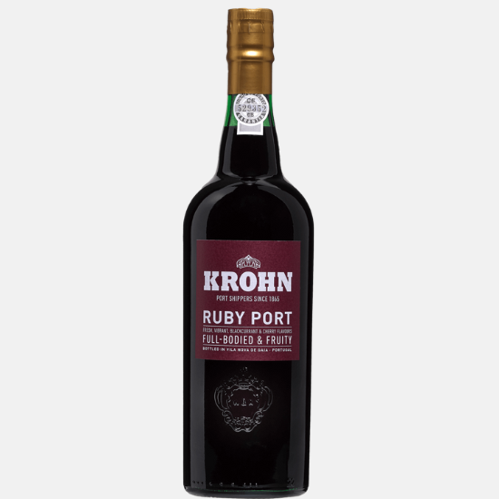Krohn ruby port 'full-bodied & fruity'
